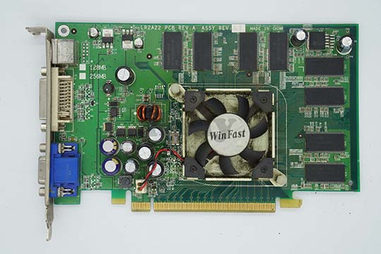 丽台Winfast PX6600 TD 128MB显示卡（nVIDIA GeForce 6600芯片）